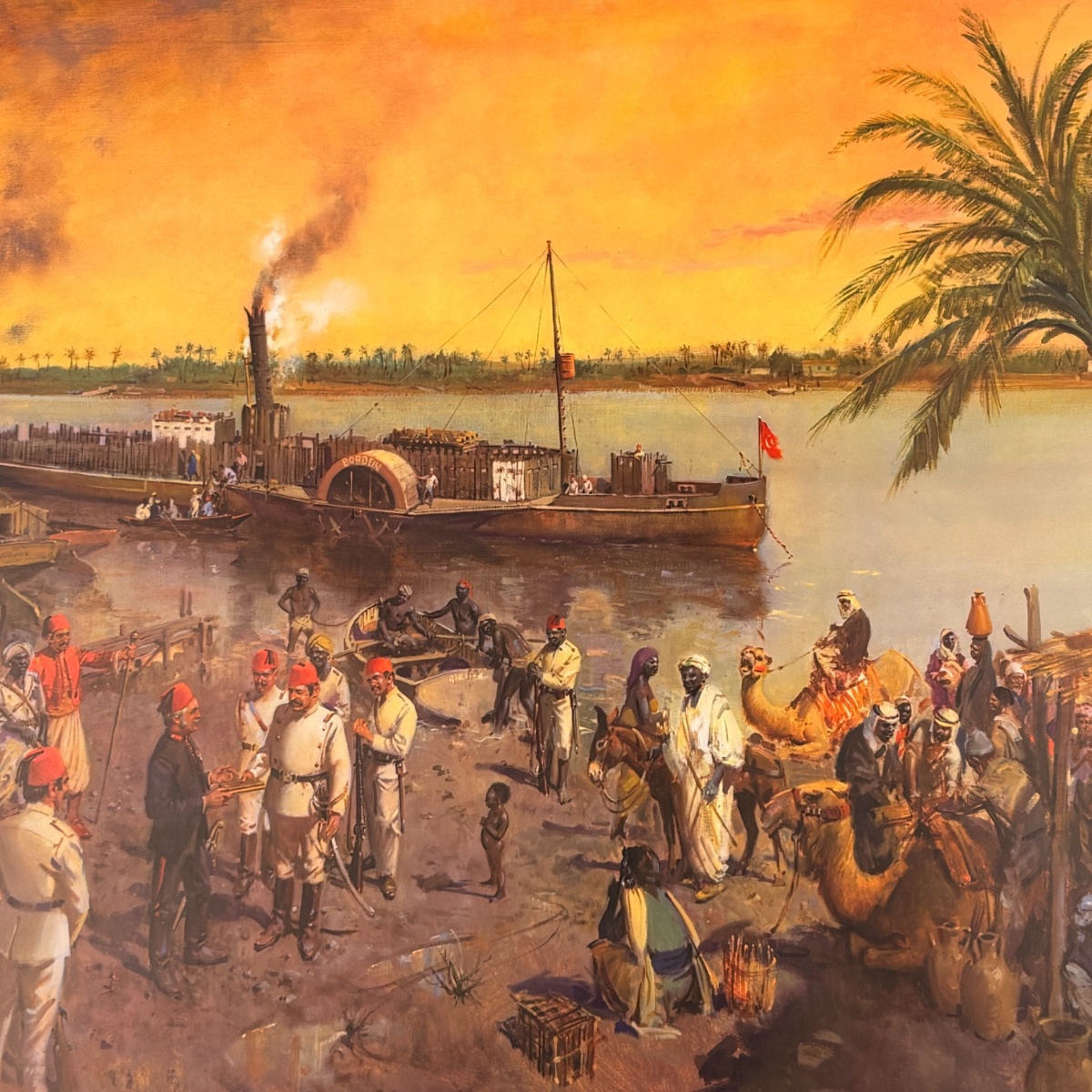 'The Last Despatch' - Signed print by Terence Cuneo