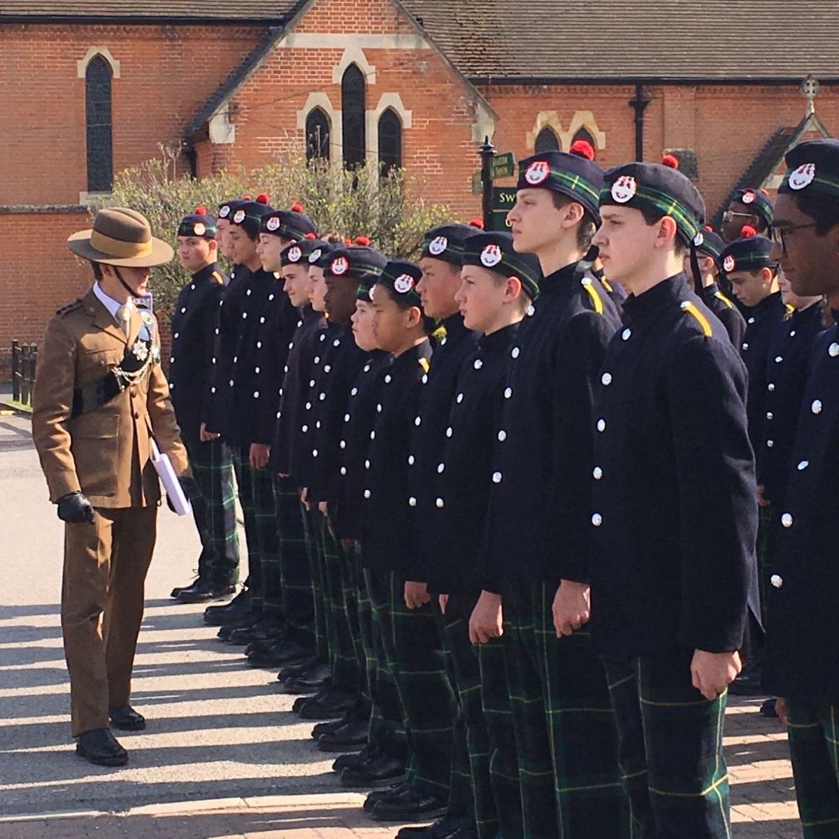 Gordon's School parade pride